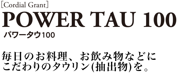 POWER TAU 100:パワータウ100